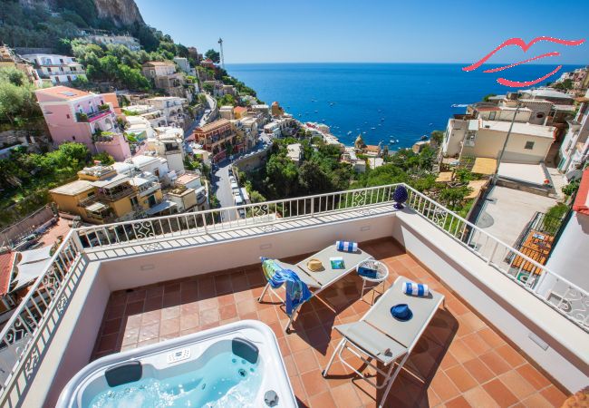 Apartment in Positano - Medusa suite with jacuzzi