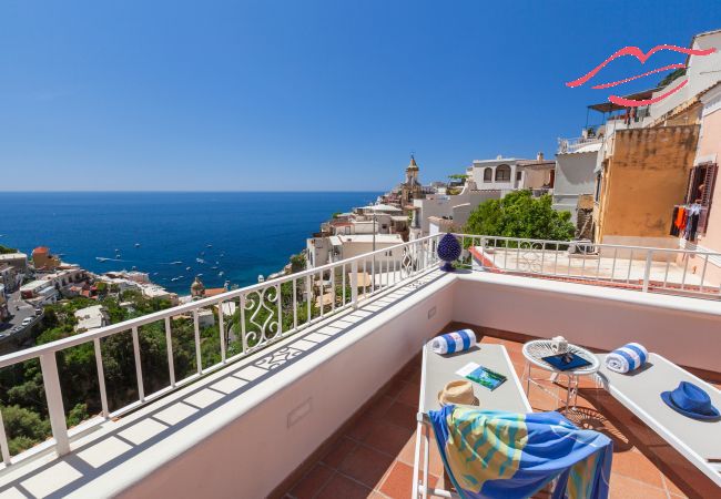 Apartment in Positano - Medusa suite with jacuzzi