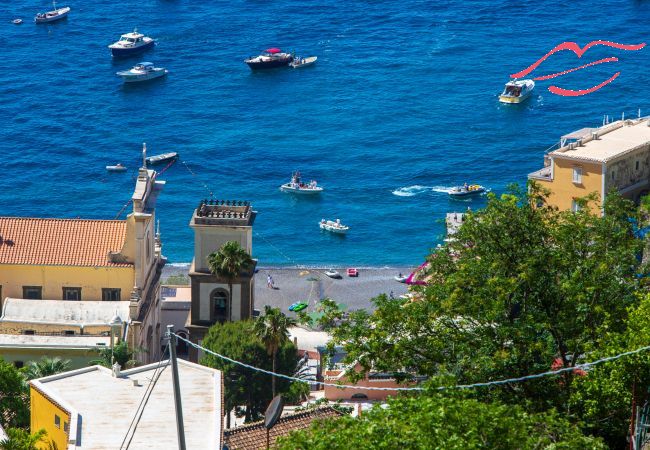 Apartment in Positano - Medusa suite with jacuzzi