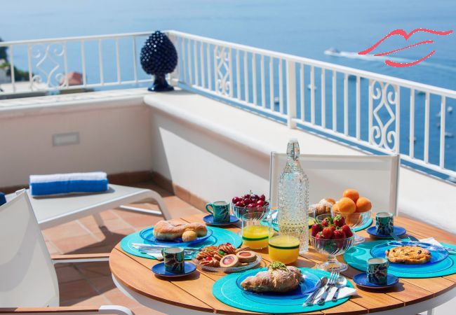 Apartment in Positano - Medusa suite with jacuzzi