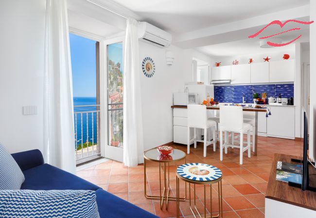 Apartment in Positano - Medusa suite with balcony