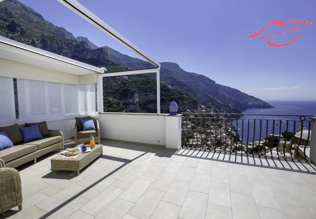 Villa in Positano - Villa Settemari Scrigno